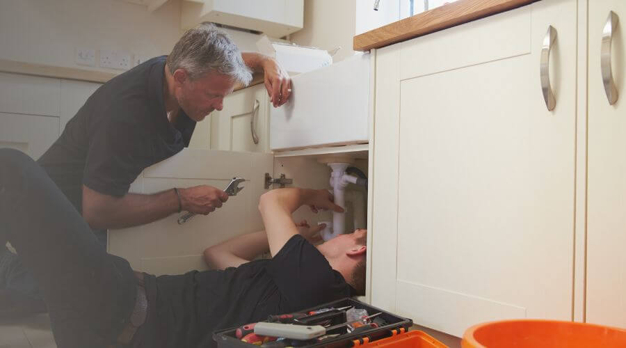Professional burst pipe repair services in Warbranch, KY